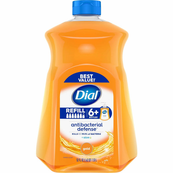 Dial Antibacterial Defense Liquid Hand Soap, Fresh Scent, 1.63 quart, Pump Dispenser (DIA17014) Each