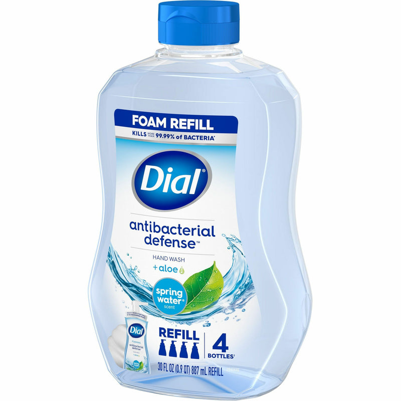 Dial Complete Foaming Handwash, Spring Water, Aloe Scent, 30 fl oz, Bottle Dispenser (DIA35087) Each