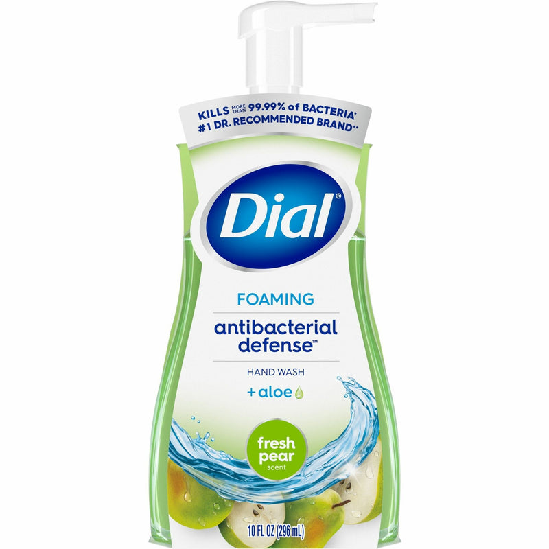 Dial Foaming Hand Wash, Fresh Pear Scent, 10 fl oz, Pump Bottle Dispenser (DIA34721EA) Each