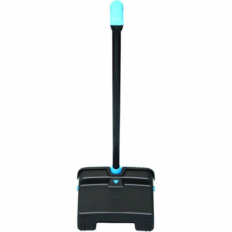 Genuine Joe Lobby Dust Pan Combo Kit, Blue, Black (GJO02409) Each