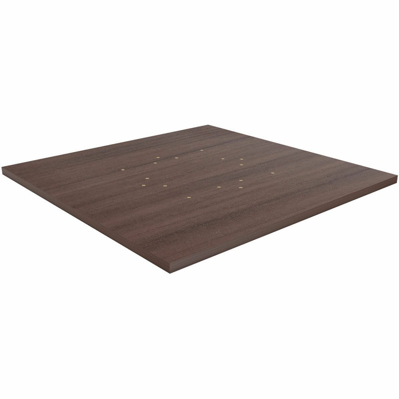 Lorell Hospitality/Conference Tabletop, 0.1" Edge, 36" x 36"1", Band Edge, Finish: Espresso (LLR18252) Each