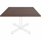 Lorell Hospitality/Conference Tabletop, 0.1" Edge, 42" x 42" x 1", Band Edge, Espresso Table Top (LLR18253) Each