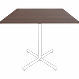 Lorell Hospitality/Conference Tabletop, 0.1" Edge, 42" x 42" x 1", Band Edge, Espresso Table Top (LLR18253) Each