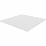 Lorell Hospitality/Conference Tabletop, 0.1" Edge, 36" x 36"x1", Band Edge, White (LLR99878) Each