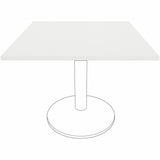 Lorell Hospitality/Conference Tabletop, 0.1" Edge, 36" x 36"x1", Band Edge, White (LLR99878) Each