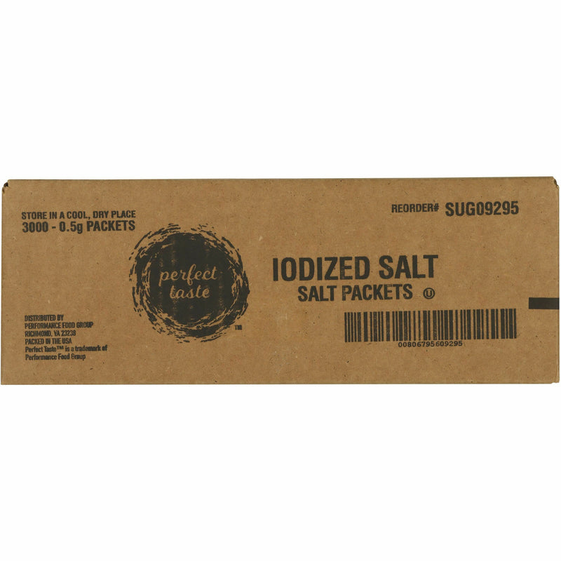 Sugar Foods Salt Packets, 0.02 oz, 3/Carton (SUG09295) Case of 3