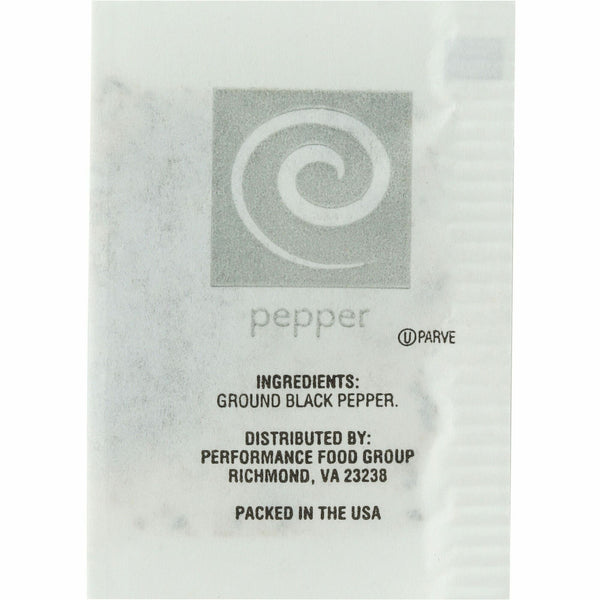 Sugar Foods Pepper Packets, 0 oz, 3/Carton (SUG09288) Case of 3