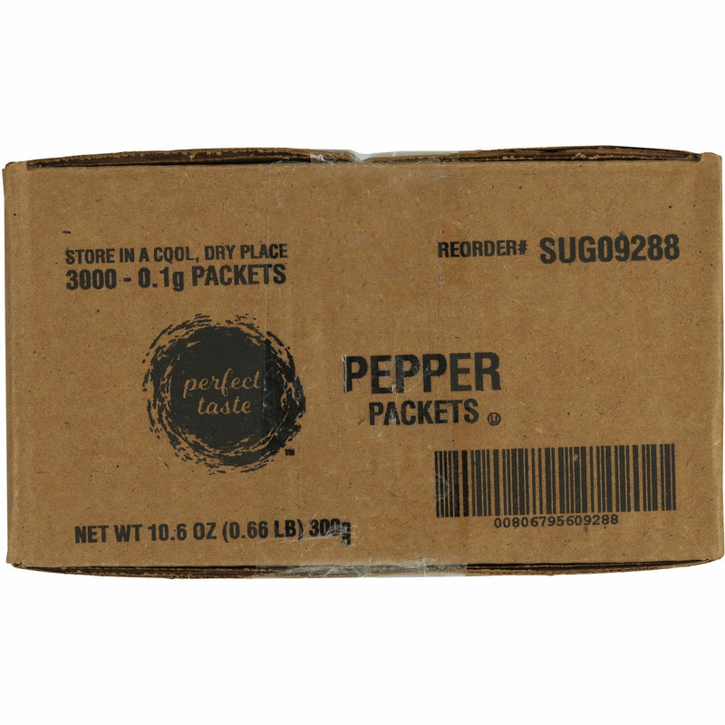 Sugar Foods Pepper Packets, 0 oz, 3/Carton (SUG09288) Case of 3