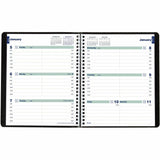 Blueline Plan and Link Weekly Appointment Planner, Weekly, 12 Month, January - December, 7:00 AM to 8:45 PM, 1 Week Double Page Layout, 7 1/4" x 9 1/4" Sheet Size (REDC527581T) Each