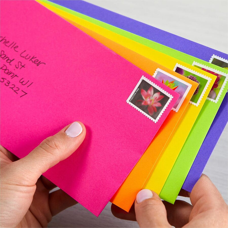Astrobrights No. 10 Colored Envelopes, Multipurpose, #10, 24 lb, 200/Pack, Assorted (WAU92109) Pack of 200