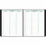 Blueline Plan and Link 16-Month Monthly Planner, September - December, 7 1/4" x 9 1/4" Sheet Size (REDC120081T) Each