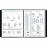 Blueline Plan and Link 16-Month Monthly Planner, September - December, 7 1/4" x 9 1/4" Sheet Size (REDC120081T) Each