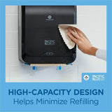 Pacific Blue Ultra High Cap Touchless Towel Dispenser, 1150 ft Roll Diameter, 16" x 12.9" x 8.9", Black (GPC59594) Each