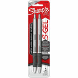 Sharpie S-Gel Pen, Black, Gray Ink, Gray Metal Barrel, 0.7 mm Pen Point, Retractable, Gel-based, 2/Pack (SAN2194704) Pack of 2