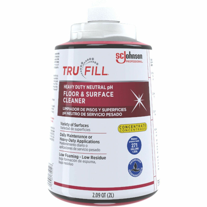 TruFill Heavy-Duty Floor Cleaner, 67.6 fl oz (2.1 quart) (SJN684502) Each