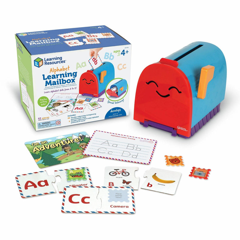 Learning Resources Alphabet Learning Mailbox, Theme/Subject: Learning, Fun, Skill Learning: Alphabet (LRNLER5511) Each