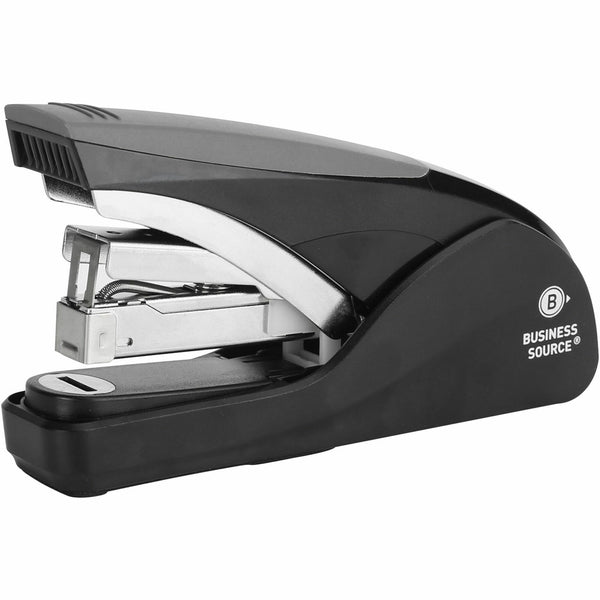 Business Source Full-strip Effortless Stapler, Black (BSN65660) Each