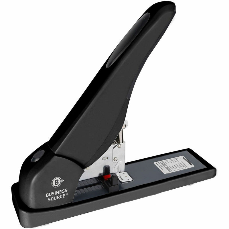 Business Source High-Capacity Stapler, Black (BSN65661) Each