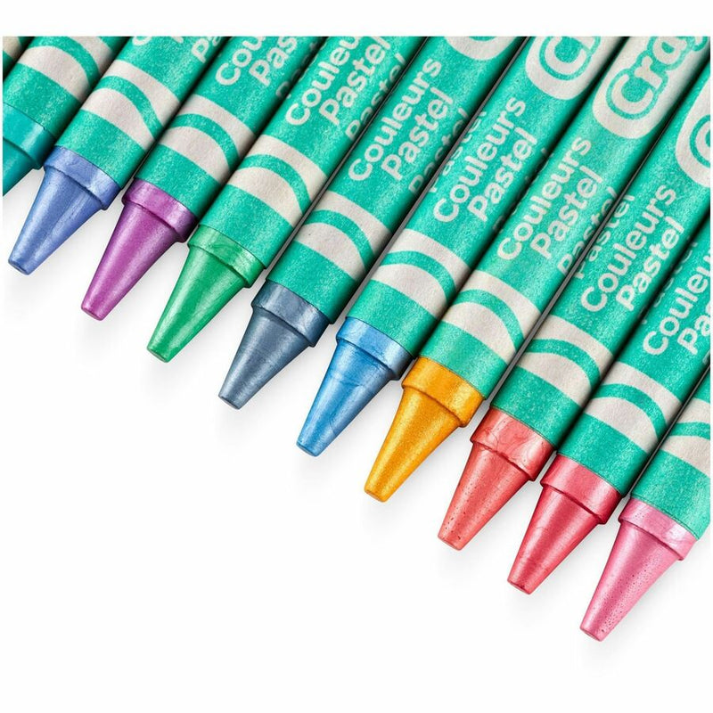 Crayola Regular Size Crayon Sets, Regular, For All Ages, Pastel, 24 Each (CYO521835) Each