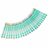 Crayola Regular Size Crayon Sets, Regular, For All Ages, Pastel, 24 Each (CYO521835) Each