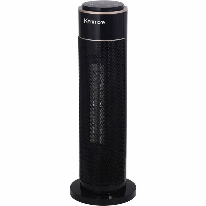 Kenmore 21" Oscillating Tower Heater, 2 x Heat Settings, Black (ESMKM65010BK) Each