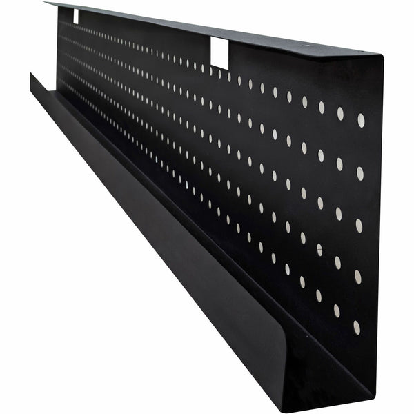 Lorell Invent Training Table Components, 54" Width x 3" Depth x 10" Height x 39.37 mil Thickness, Steel, Black (LLR60813) Each