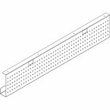 Lorell Invent Training Table Components, 54" Width x 3" Depth x 10" Height x 39.37 mil Thickness, Steel, Black (LLR60813) Each