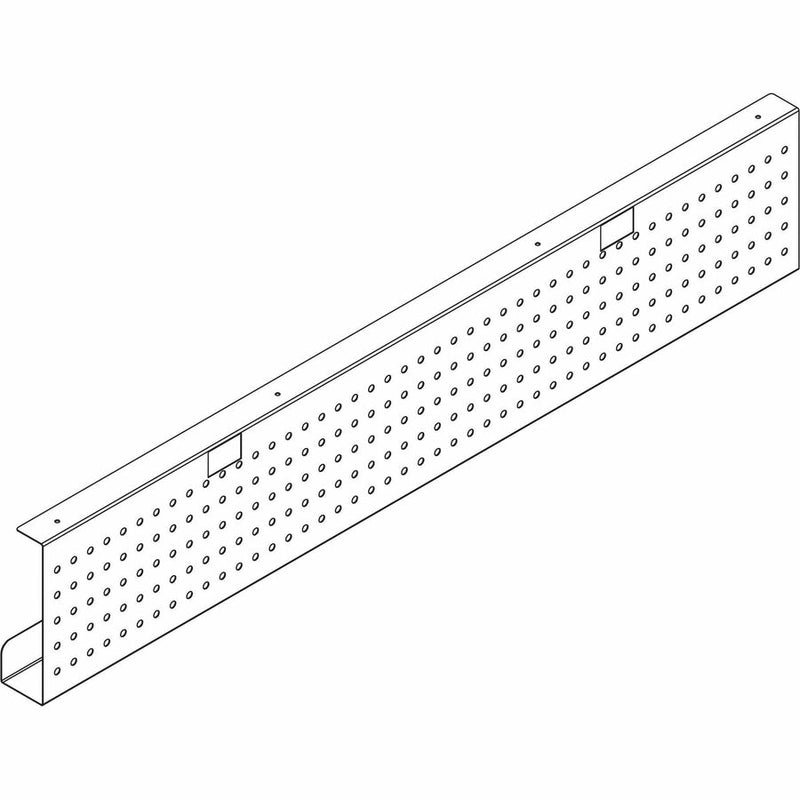 Lorell Invent Training Table Components, 54" Width x 3" Depth x 10" Height x 39.37 mil Thickness, Steel, Black (LLR60813) Each