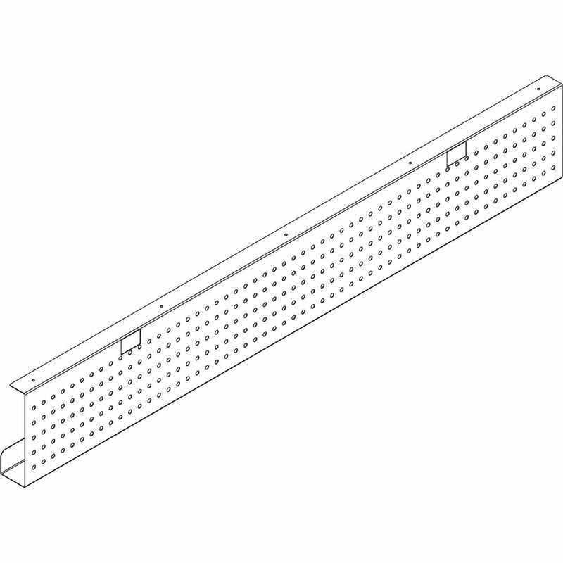 Lorell Invent Training Table Components, 66" Width x 3" Depth x 10" Height x 39.37 mil Thickness, Steel, Black (LLR60815) Each