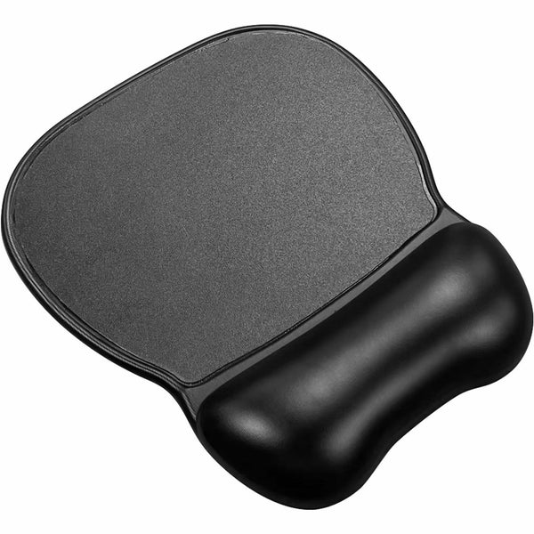 Compucessory Soft Skin Gel Wrist Rest & Mouse Pad, 1" x 8.50" x 9.50" Dimension, Black (CCS23729) Each