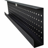 Lorell Invent Training Table Components, 42" Width x 3" Depth x 10" Height x 39.37 mil Thickness, Steel, Black (LLR60811) Each