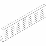 Lorell Invent Training Table Components, 42" Width x 3" Depth x 10" Height x 39.37 mil Thickness, Steel, Black (LLR60811) Each