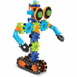 Learning Resources Gears! Robots in Motion, Theme/Subject: Learning, Fun, Skill Learning: Robot, STEM, Imagination, Car, Machines, Critical Thinking, 5 Year & Up, 116 Pieces, Multi (LRNLER9228) Each