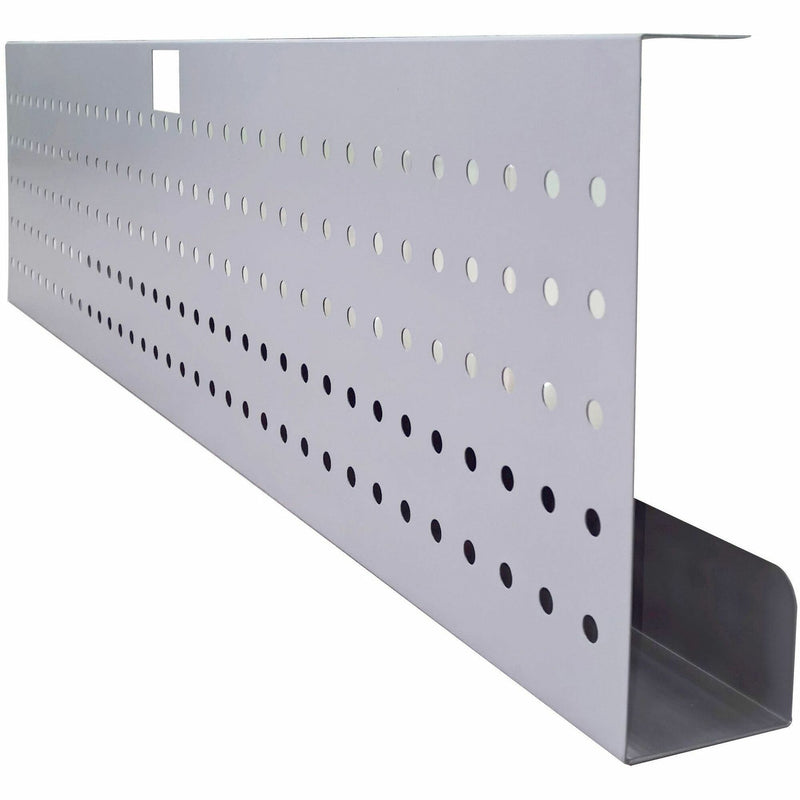 Lorell Invent Training Table Components, 42" Width x 3" Depth x 10" Height x 39.37 mil Thickness, Steel, Silver (LLR60810) Each