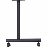 Lorell Invent Training Table Components, Black C-leg Base, 2 Legs, 28.50" Height x 5" Width x 22" Depth, 2/Set (LLR60801) Set of 2