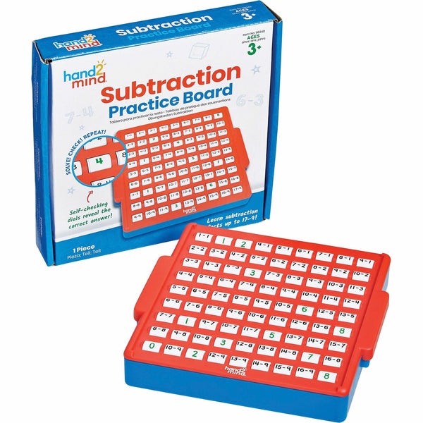 Learning Resources Subtraction Skills Practice Board, Skill Learning: Interactive Learning, Subtraction (LRN96248) Each