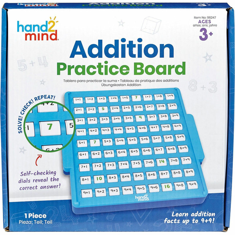 Learning Resources Addition Skills Practice Board, Skill Learning: Addition, Interactive Learning (LRN96247) Each