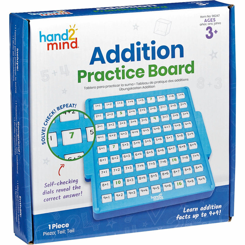 Learning Resources Addition Skills Practice Board, Skill Learning: Addition, Interactive Learning (LRN96247) Each