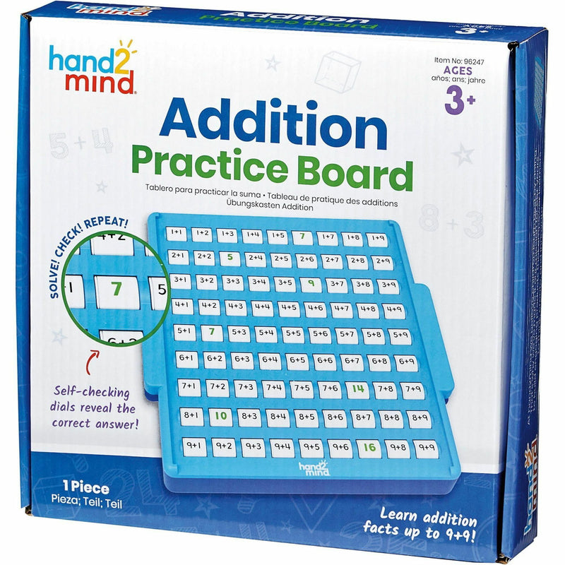 Learning Resources Addition Skills Practice Board, Skill Learning: Addition, Interactive Learning (LRN96247) Each