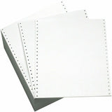 Domtar Continuous Paper, 9 1/2" x 11", 20 lb Basis Weight, 2700 Sheets, White, 2700/Carton (DMR951027) Case of 2700