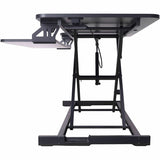 Rocelco Sit/Stand Desk Riser, 33 lb Load Capacity, 21.30" Height x 43" Width x 20.50" Depth (RCLRVADRB43) Each