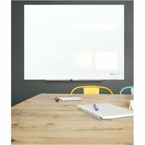 Quartet InvisaMount Magnetic Glass Board, 48" (4 ft) Width x 36" (3 ft) Height (QRTQ25F01IMW) Each