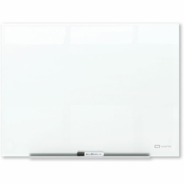 Quartet InvisaMount Magnetic Glass Board, 48" (4 ft) Width x 36" (3 ft) Height (QRTQ25F01IMW) Each