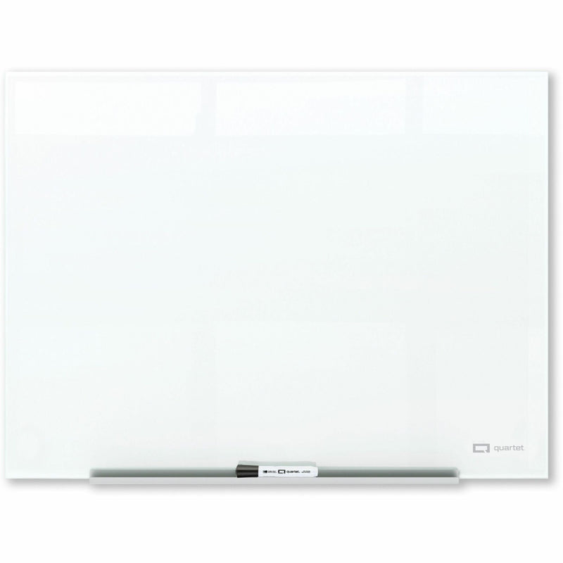 Quartet InvisaMount Magnetic Glass Board, 48" (4 ft) Width x 36" (3 ft) Height (QRTQ25F01IMW) Each