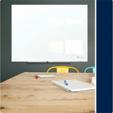 Quartet InvisaMount Magnetic Glass Board, 48" (4 ft) Width x 36" (3 ft) Height (QRTQ25F01IMW) Each