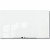 Quartet InvisaMount Magnetic Glass Board, 48" (4 ft) Width x 72" (6 ft) Height (QRTQ25F03IMW) Each