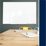 Quartet InvisaMount Magnetic Glass Board, 48" (4 ft) Width x 72" (6 ft) Height (QRTQ25F03IMW) Each