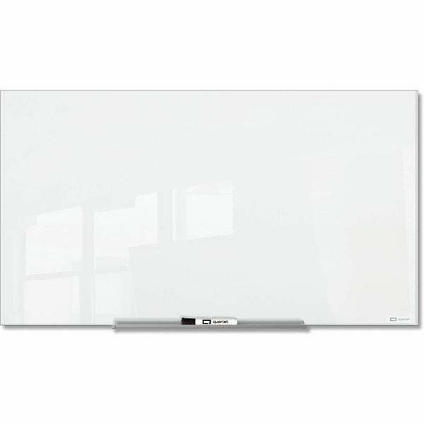 Quartet InvisaMount Magnetic Glass Board, 48" (4 ft) Width x 72" (6 ft) Height (QRTQ25F03IMW) Each