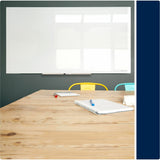 Quartet InvisaMount Magnetic Glass Board, 48" (4 ft) Width x 96" (8 ft) Height (QRTQ25F04IMW) Each