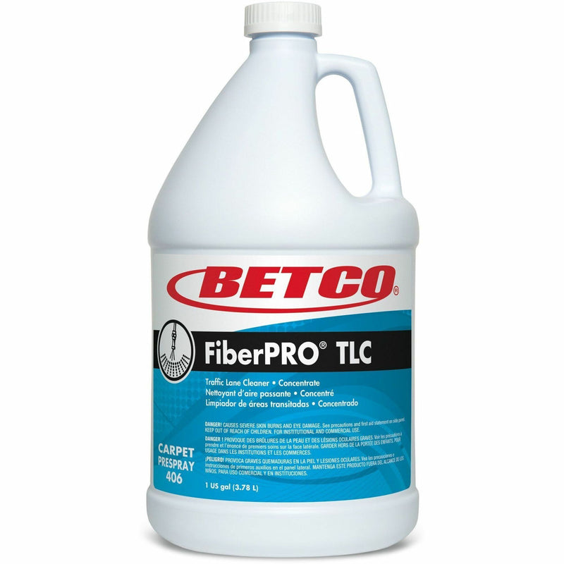 Betco FiberPro TLC Cleaner Concentrate, 128 fl oz (4 quart), 4/Carton (BET4060400) Case of 4